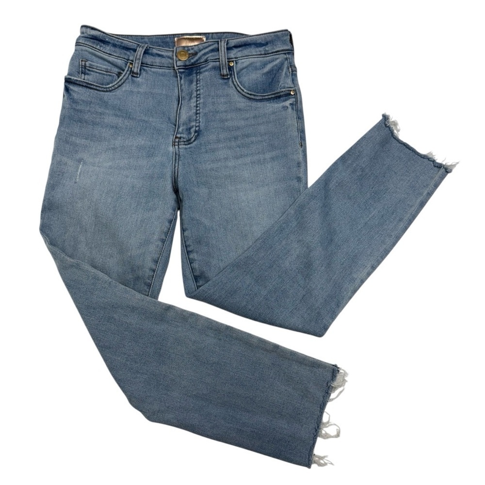 KUT High Rise Straight Leg Women's Blue Jeans Size 2